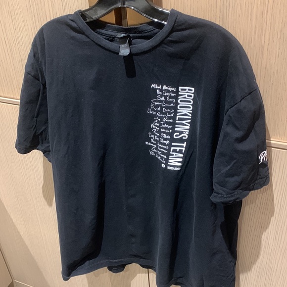 Brooklyn Nets NBA Playoff Tee Shirt 2023 Team Playbook - Picture 3 of 3
